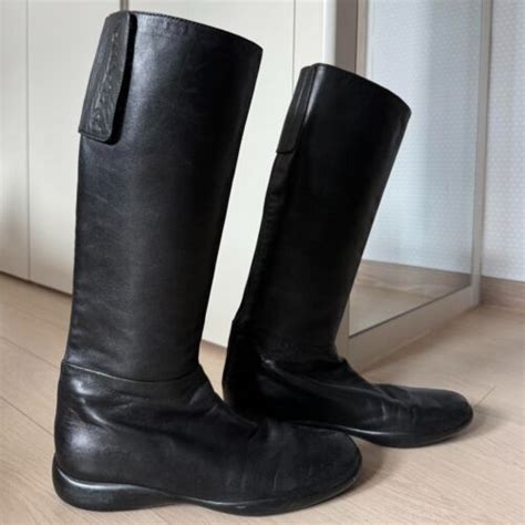 prada riding boots ebay|vintage Prada boots.